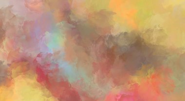 Taranmış Boyalı Soyut Arkaplan. Fırça darbesi ile boyanmış. Sanatsal canlılık ve renkli duvar kağıdı.