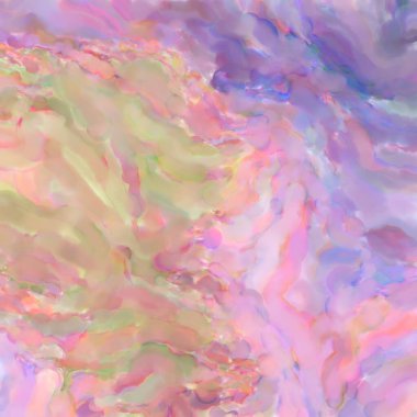 El yapımı sürreal soyut desenli suluboya. Modern sanatsal resim. 2D çizim. Arkaplan boyası karışımı. Yaratıcı duvar sanatı. Çağdaş sanat.