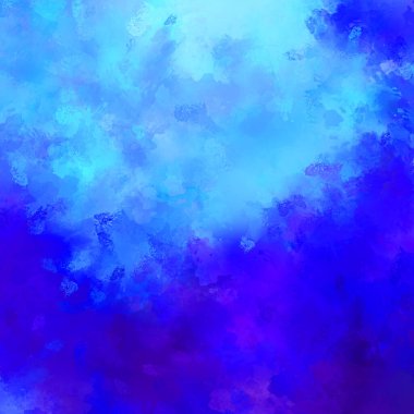 Canlı fırça darbeleriyle boyanmış. Renkli desenli resim. Fırçalanmış duvar kağıdını boya.