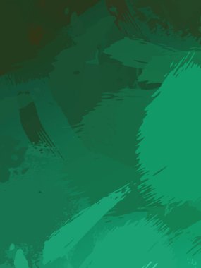 Fırça darbesi ile boyanmış. Sanatsal canlılık ve renkli duvar kâğıdı. Kaotik resim. Taranmış Boyalı Soyut Arkaplan. 