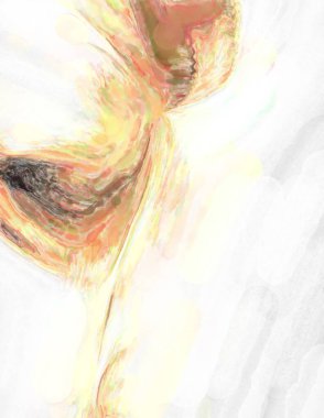 Yüzeyde suluboya vuruşlar. Sanatsal arkaplan resmi. Tablo üzerinde soyut resim. Fırça darbeleri. Çağdaş sanat. El işçiliğinin renkli dokusu. Modern resim.