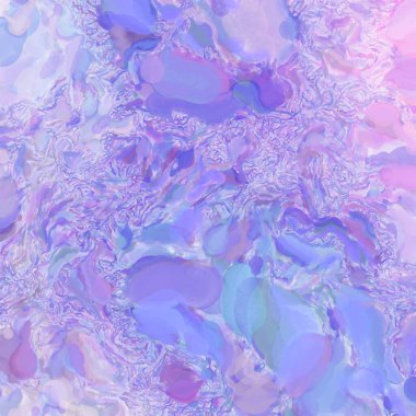 El yapımı sürreal soyut desenli suluboya. Modern sanatsal resim. 2D çizim. Arkaplan boyası karışımı. Yaratıcı duvar sanatı. Çağdaş sanat.