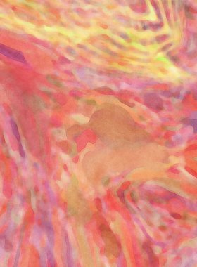 El yapımı sürreal soyut desenli suluboya. Modern sanatsal resim. 2D çizim. Arkaplan boyası karışımı. Yaratıcı duvar sanatı. Çağdaş sanat