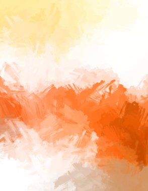 Modern sanat. Taranmış Boyalı Soyut Arkaplan. Fırça darbesi ile boyanmış. Boya darbeleri. 2B Görüntü.