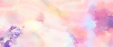 Modern fırça darbeleri. Pastel renklerde suluboya resim. Poster, duvar sanatı, afiş, kart, kitap kapağı veya ambalaj için sakinleştirici kompozisyonun yumuşak renkli çizimi. 