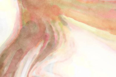 2D çizim. Sanatsal arkaplan resmi. Tablo üzerinde soyut resim. Çağdaş sanat. El yapımı resim. Renkli doku. Modern sanat eserleri. Yüzeyde suluboya fırça darbeleriyle boyama.