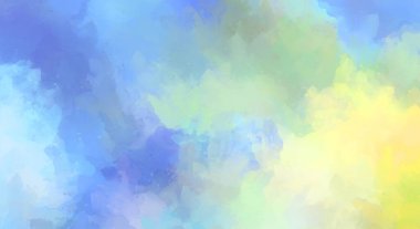 Sanatsal soyut arkaplan. Doku boyalı duvar kağıdı. Boya darbeleriyle yaratıcı bir illüstrasyon. Fırça desenli resim.