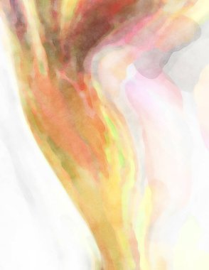 2D çizim. Sanatsal arkaplan resmi. Tablo üzerinde soyut resim. Çağdaş sanat. El yapımı resim. Renkli doku. Modern sanat eserleri. Yüzeyde suluboya fırça darbeleriyle boyama.