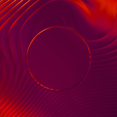 Soyut çerçeveli arkaplan. Renkli, canlı, dalgalı bir duvar kağıdı. Merkezi çerçeveli yaratıcı grafik 2d çizim. Dinamik şekilli modaya uygun sıvı örtüsü.