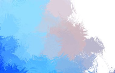 Duvar sanatı Eşsiz ve yaratıcı illüstrasyon. Fırça darbesi ile boyanmış. Renkli fırça darbelerinin soyut arkaplanı. Fırçalanmış canlı duvar kâğıdı. Boyalı sanatsal yaratım.