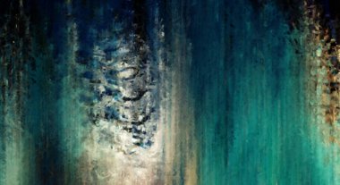 Modern sanat. Renkli çağdaş sanat eserleri. Renkli boya darbeleri. Soyut arkaplanda fırça darbeleri. Fırça boyası. Eşsiz duvar sanatı.