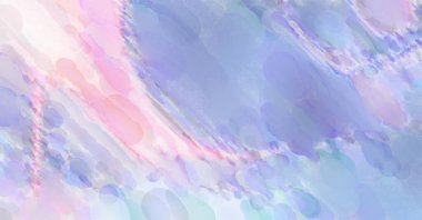 Poster, duvar sanatı, afiş, kart, kitap kapağı veya ambalaj için pastel renkli suluboya resim. Alkol mürekkebini andıran rahatlatıcı fırça darbelerinin modern resmi.