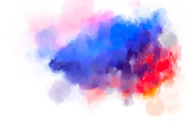 Çılgın suluboya şablonu. Yaratıcı soyutlama. Modern sanat eserleri. 2D çizim. Dijital doku duvar kağıdı. Sanatsal sulu arkaplan malzemesi. 