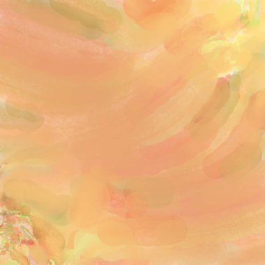 Yumuşak suluboya duvar kağıdı. Hafifçe fırçalanmış renkleri olan sanatsal bir resim. Pastel renkler arkaplana dokunmuş. Soyut duvar sanatı..