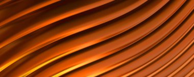 Soyut arkaplan. Renkli dalgalı yansıtıcı duvar kağıdı. Duvar kağıdı, afiş, arkaplan, kart, kitap kapağı veya web sitesi için grafiksel resimleme.