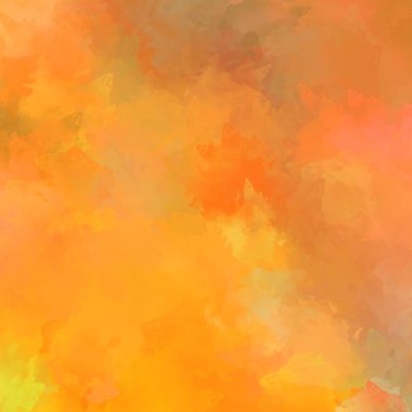 Canlı fırça darbeleriyle boyanmış. Renkli desenli resim. Fırçalanmış duvar kağıdını boya.