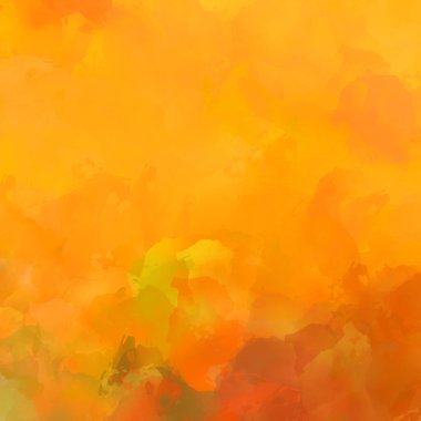 Canlı fırça darbeleriyle boyanmış. Renkli desenli resim. Fırçalanmış duvar kağıdını boya.