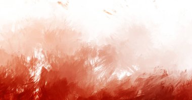 Canlı fırça darbeleriyle boyanmış. Renkli desenli resim. Fırçalanmış duvar kağıdını boya.