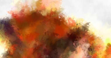 Sanatsal canlılık ve renkli duvar kağıdı. Taranmış Soyut Arkaplan. Fırça darbeli resim. 