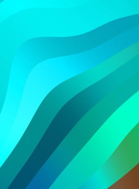 Soyut arkaplan. Renkli dalgalı tasarım duvar kağıdı. yaratıcı grafik 2D çizim. Dinamik şekilli modaya uygun sıvı örtüsü.