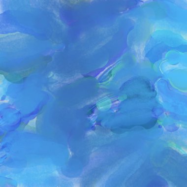 El yapımı sürreal soyut desenli suluboya. Modern sanatsal resim. 2D çizim. Arkaplan boyası karışımı. Yaratıcı duvar sanatı. Çağdaş sanat.