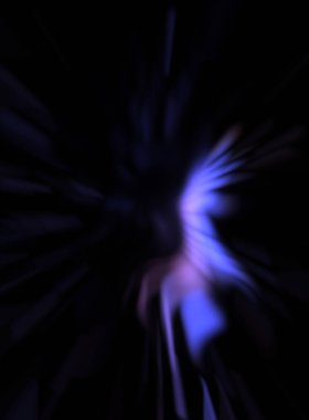 Işık parçacık izleri. Parlayan parçacıkları ve çizgileri olan ışık patlaması yıldızı. Güzel hareketli soyut ışın arkaplanı.