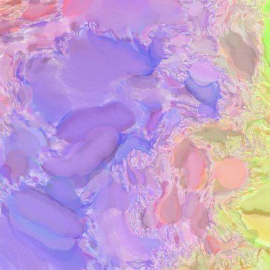 El yapımı sürreal soyut desenli suluboya. Modern sanatsal resim. 2D çizim. Arkaplan boyası karışımı. Yaratıcı duvar sanatı. Çağdaş sanat.