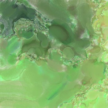 El yapımı sürreal soyut desenli suluboya. Modern sanatsal resim. 2D çizim. Arkaplan boyası karışımı. Yaratıcı duvar sanatı. Çağdaş sanat.