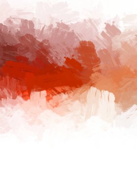 Modern sanat. Taranmış Boyalı Soyut Arkaplan. Fırça darbesi ile boyanmış. Boya darbeleri. 2B Görüntü.