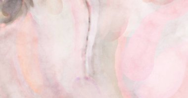 El yapımı sürreal soyut desenli suluboya. Modern sanatsal resim. 2D çizim. Arkaplan boyası karışımı. Yaratıcı duvar sanatı. Çağdaş sanat