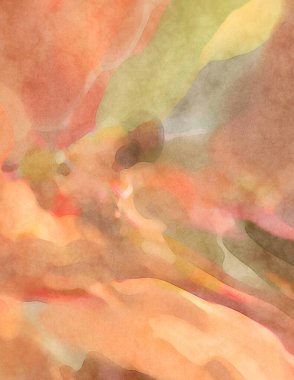 El yapımı sürreal soyut desenli suluboya. Modern sanatsal resim. 2D çizim. Arkaplan boyası karışımı. Yaratıcı duvar sanatı. Çağdaş sanat