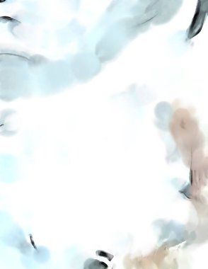 Soyut arkaplanda pürüzlü fırça darbeleri. Fırça boyası. Renkli boya darbeleri. Eşsiz duvar sanatı. Tuvaldeki modern sanat. Renkli çağdaş sanat eserleri. 