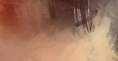 Renkli fırça darbelerinin soyut arkaplanı. fırçalanmış canlı duvar kağıdı. resmedilmiş sanat eseri. Eşsiz ve yaratıcı illüstrasyon.