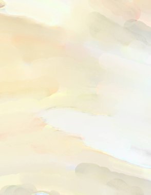 Çağdaş sanat. El yapımı resim. Modern sanat eserleri. Yüzeyde suluboya fırça darbeleriyle resim yapmak. 2D çizim. Sanatsal arkaplan resmi. Tablo üzerinde soyut resim. Renkli doku.