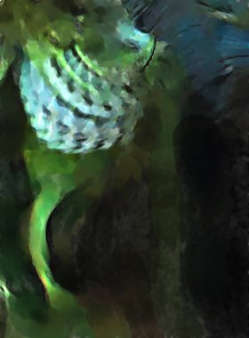 Modern sanat. Renkli çağdaş sanat eserleri. Renkli boya darbeleri. Soyut arkaplanda fırça darbeleri. fırça boyası.