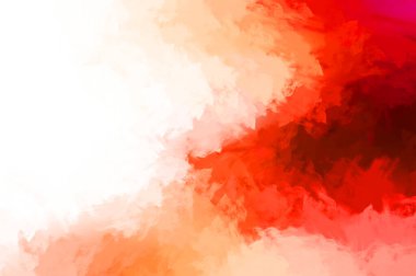 Renkli fırça darbelerinin 2D çizimi. Dekoratif desenli resim. canlı boya desenli arkaplan.