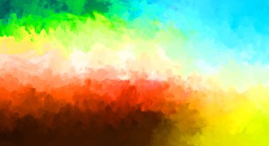 Taranmış Boyalı Soyut Arkaplan. Fırça darbesi ile boyanmış. Sanatsal canlılık ve renkli duvar kağıdı.