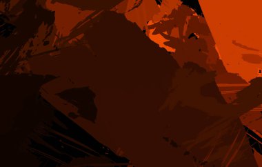 Sanatsal soyut arkaplan. Doku boyalı duvar kağıdı. Boya darbeleriyle yaratıcı bir illüstrasyon. Fırça desenli resim.