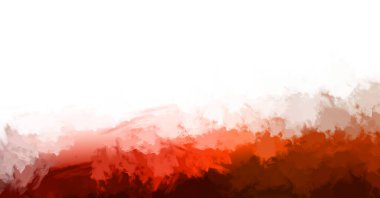 Renkli fırça darbelerinin 2D çizimi. Dekoratif desenli resim. canlı boya desenli arkaplan.