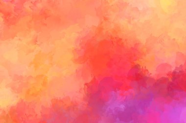 Sanatsal canlılık ve renkli duvar kağıdı. Taranmış Soyut Arkaplan. Fırça darbeli resim. 