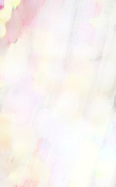 Modern fırça darbeleri. Pastel renklerde suluboya resim. Poster, duvar sanatı, afiş, kart, kitap kapağı veya ambalaj için sakinleştirici kompozisyonun yumuşak renkli çizimi. 