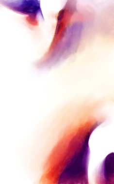 Modern sanat. Renkli çağdaş sanat eserleri. Renkli boya darbeleri. Soyut arkaplanda fırça darbeleri. fırça boyası.