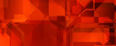 Soyut geometrik duvar kağıdı. Geometrik renkli şekiller. Çokgen arka plan. Bir teknolojinin dijital illüstrasyonuName.