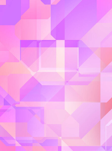 Слои красочных и ярких геометрических форм. Цифровая иллюстрация технического макета. Шаблон футуристического дизайна.