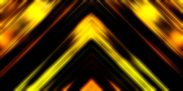 Abstract Stralende Geometrische Lichten Achtergrond Fractale Symmetrische Grafische Illustratie Intersecterende — Stockfoto