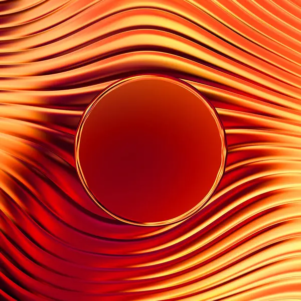 Abstract Framed Background Colorful Vibrant Wavy Design Wallpaper Creative Graphic — Stock Photo, Image