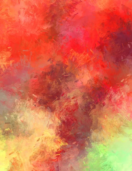 Artistic Vibrant Colorful Wallpaper Brushed Painted Abstract Background Brush Stroked — Stock Photo, Image