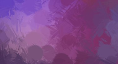 Vahşi fırça darbeleri. Taranmış Boyalı Soyut Arkaplan. Fırça darbesi ile boyanmış. Boya darbeleri. 2B Görüntü.