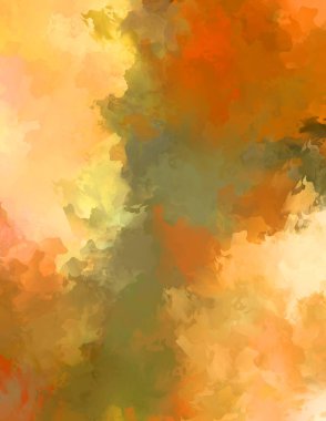 Sanatsal canlılık ve renkli duvar kağıdı. Taranmış Soyut Arkaplan. Fırça darbeli resim. 