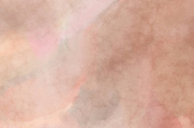 Alkol mürekkebini andıran rahatlatıcı fırça darbelerinin modern resmi. Poster, duvar sanatı, afiş, kart, kitap kapağı veya ambalaj için pastel renkli suluboya resim.